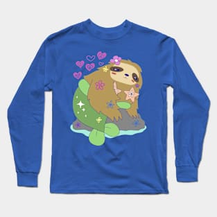 Pretty Mersloth Long Sleeve T-Shirt